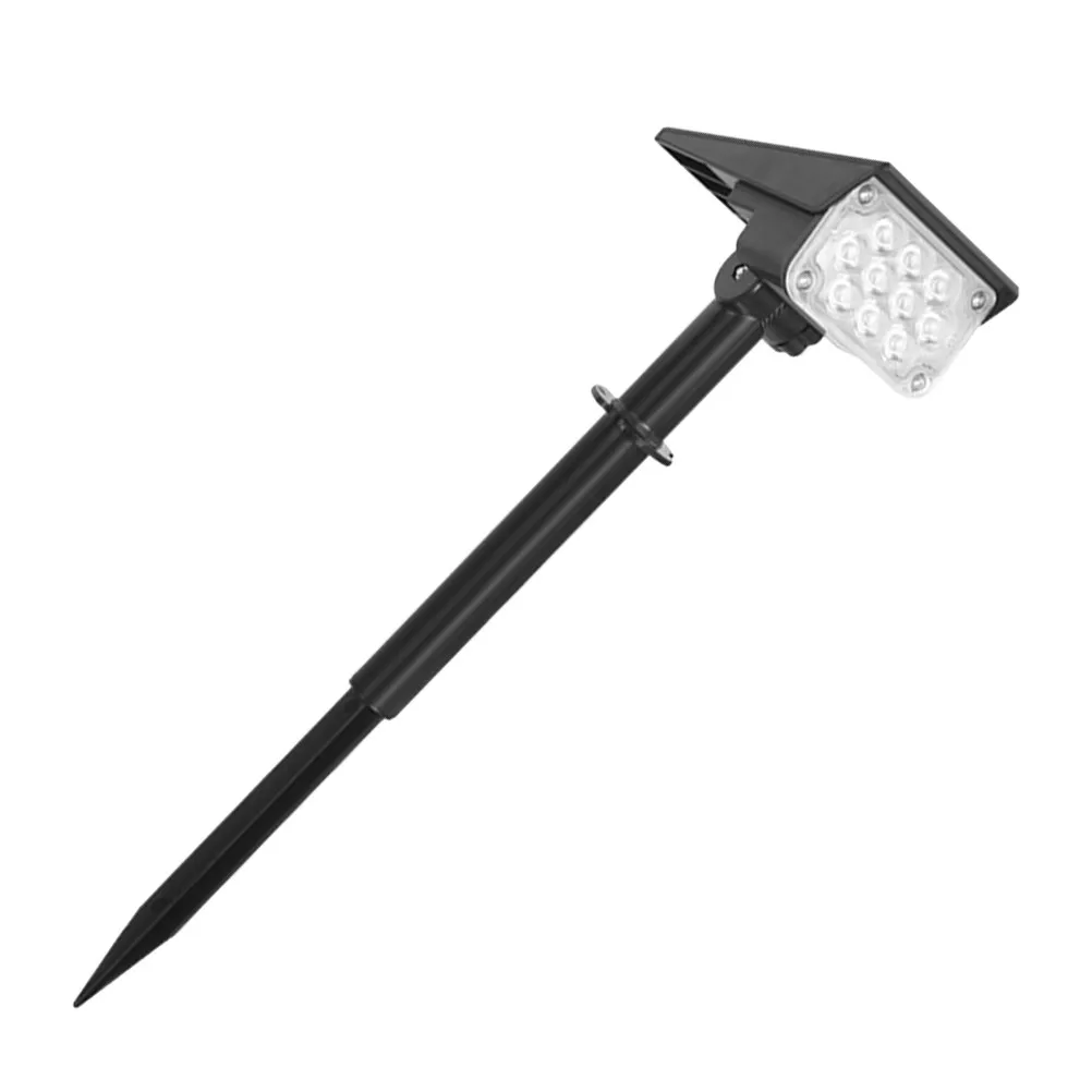 

Солнечный RGB-светильник для газона, светодиодный садовый фонарь на колышке, водонепроницаемый, для улицы, с аккумулятором 2000 мАч, из ABS/PC-материала, в форме цветка