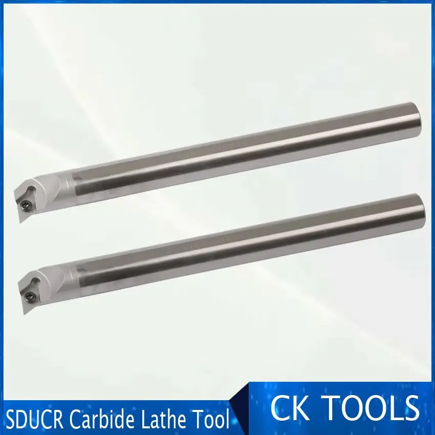E C08K C10M C12Q C14Q C16 C20 C25T -SDUCR 07 11 barra perforadora de refrigerante portaherramientas indexable corte CNC SDUCR barra de torno interno