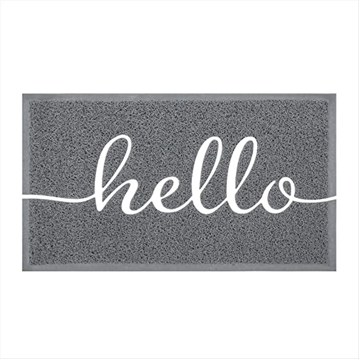 ABNQ Upgraded Door Mat Outdoor Indoor Hello Doormat, Floor Mat Non-Slip Rug Ultra Absorb Mud Easy Clean Front Doormat