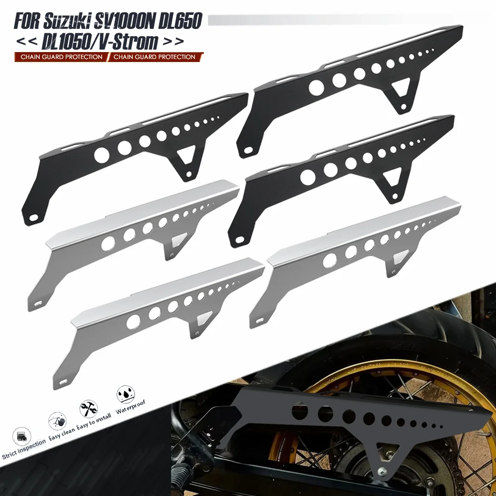 

FOR Suzuki DL1050 DL1000 DL650 / V-Strom 1050 XT /DE 2020-2024 Motorcycle Chain Guard Cover Protector Fits Accessories SV1000N