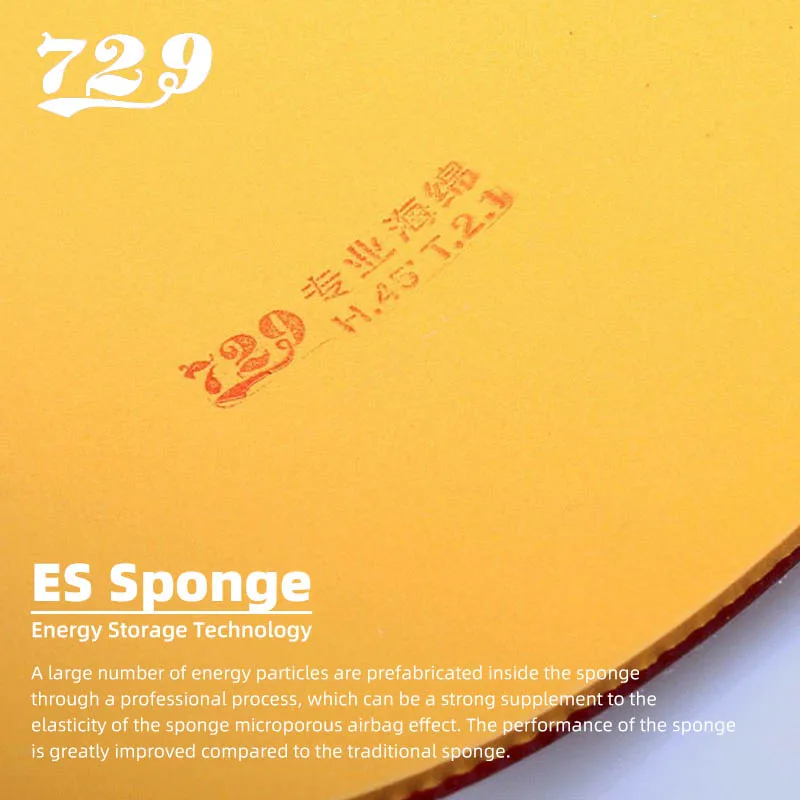 729 Friendship 08 ES 08 Pro Table Tennis Rubber Provincial Sticky Ping Pong Rubber ITTF Approved