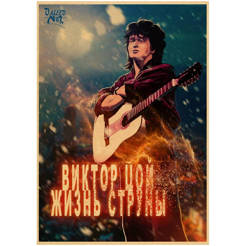 فيكتور تسوي خمر قماش اللوحة الحديثة غرفة المعيشة المنزلي غرفة نوم الديكور جدار الفن #5