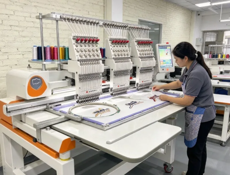 Digital Braiding Machine, Advanced with Touch Screen Wireless Connection for Lace Cotton Nonwoven Workshop Production