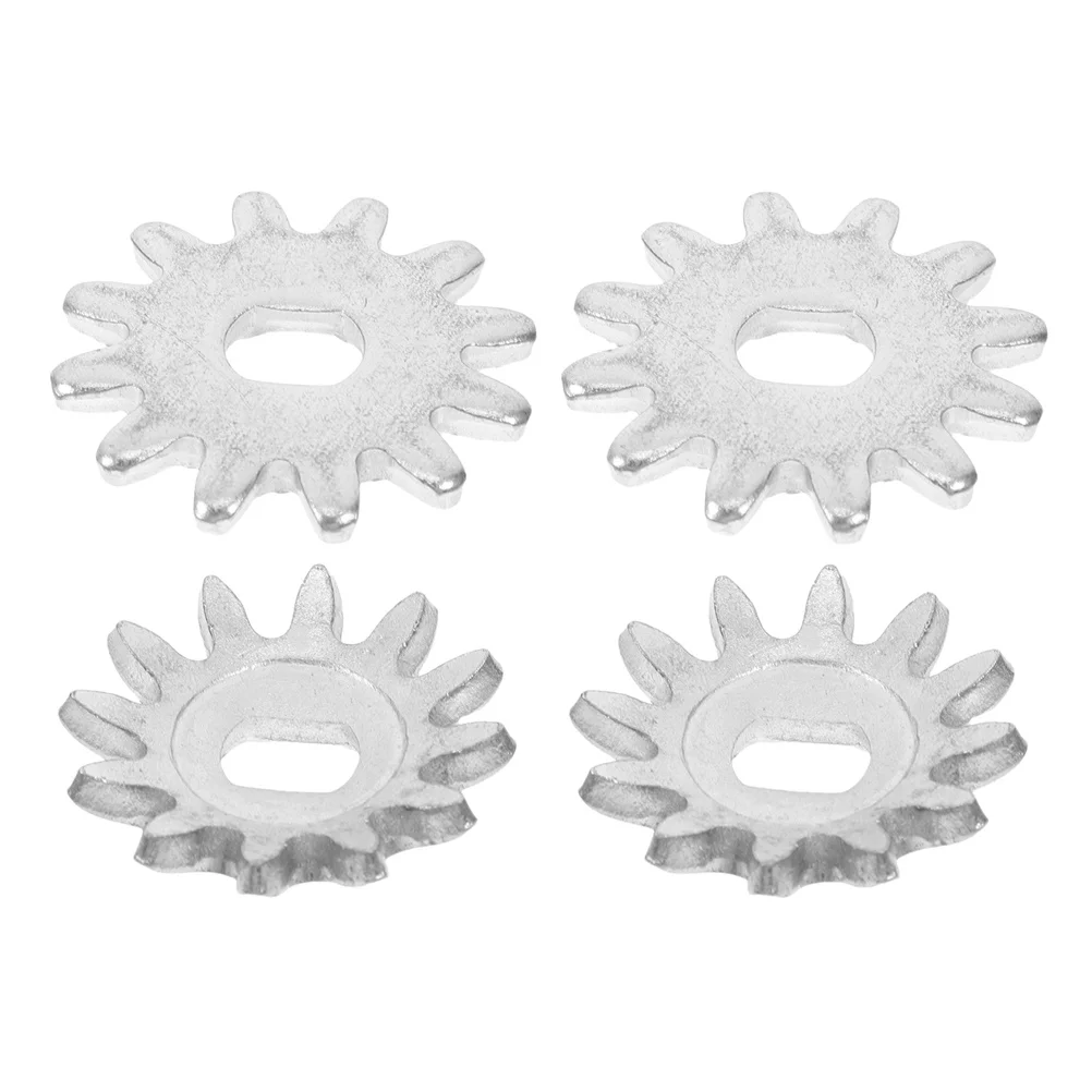 

4Pcs Hydraulic Jack Repair Gear Horizontal Precision Metal Small Gear Wheel Replacement Part Floor Jack Accessories Car Repair