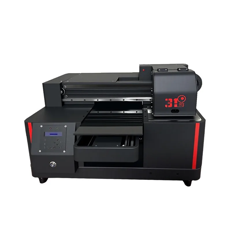 31 degree UV printer, relief varnish luminous mobile phone case printing machine