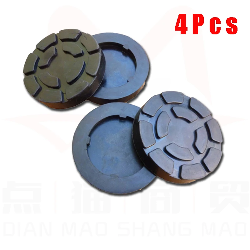 4Pcs/lot general large round 120mm rubber arm pad lifting pad suitable for peak automatic lifting truck automatic truck crane