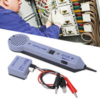 Wire Tracer Kit Cable Toner Detector Network Cable Tracing Tester Kit Audio Adjustable Induction Amplifier Cable Toner Detector