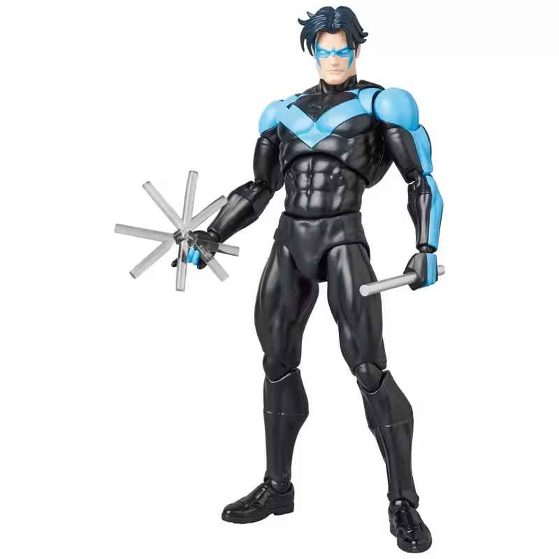 

Фигурка Бэтмена и хэша Nightwing, экшн-фигурка Mafex No.175, 6-дюймовая настольная декоративная статуэтка, модель, коллекционная игрушка в подарок