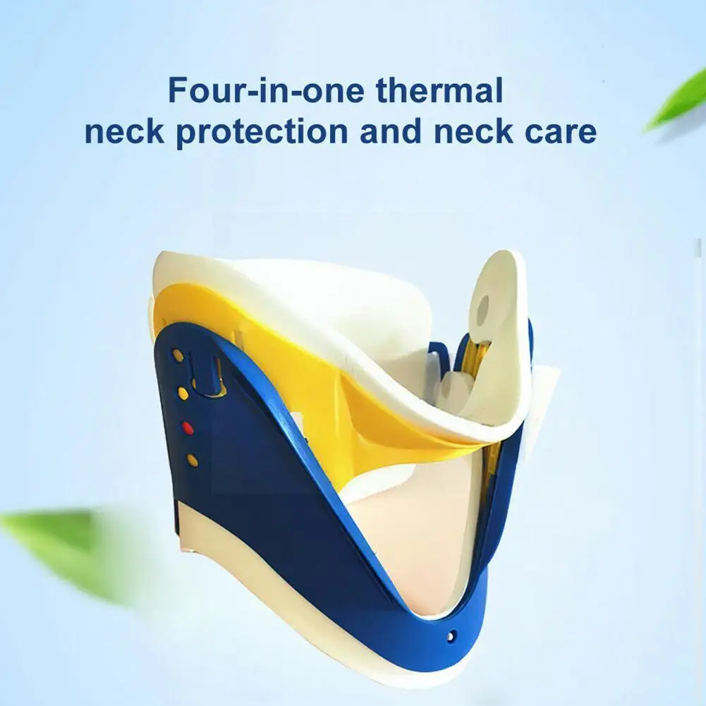 

4 In 1 Neck Brace Neck Correction Neck Collar Cervical Support Brace Stretcher Body Traction Adjustable Therapy N8r8