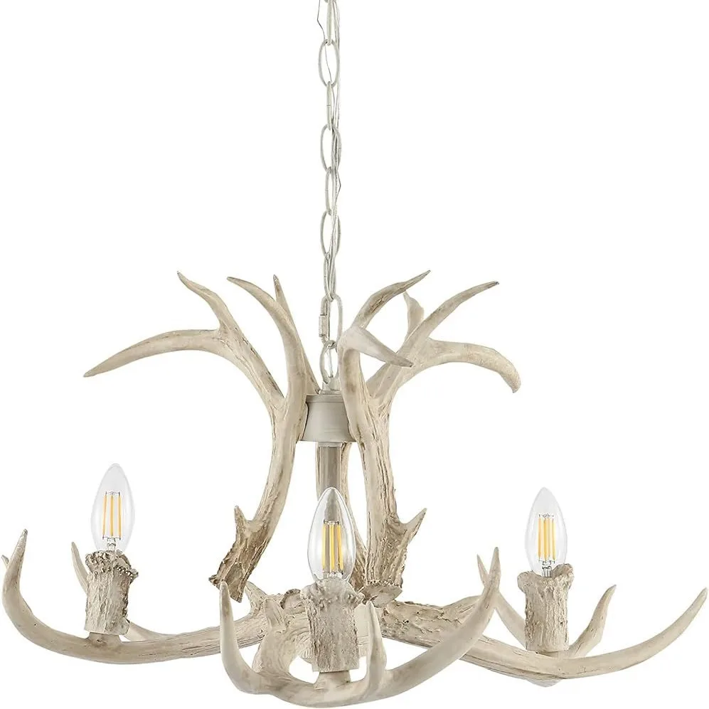 

Nordic creative dining room bedroom study chandelier, American retro bar booth decorative lamp
