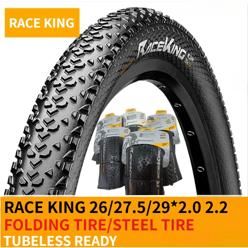 1pc Race King MTB Tire 26 27.5 29 2.0 2.2 Tire 180TPI Bicycle  Steel Wire Tyre Anti Puncture Mountain Bike Tyre Folding Tire