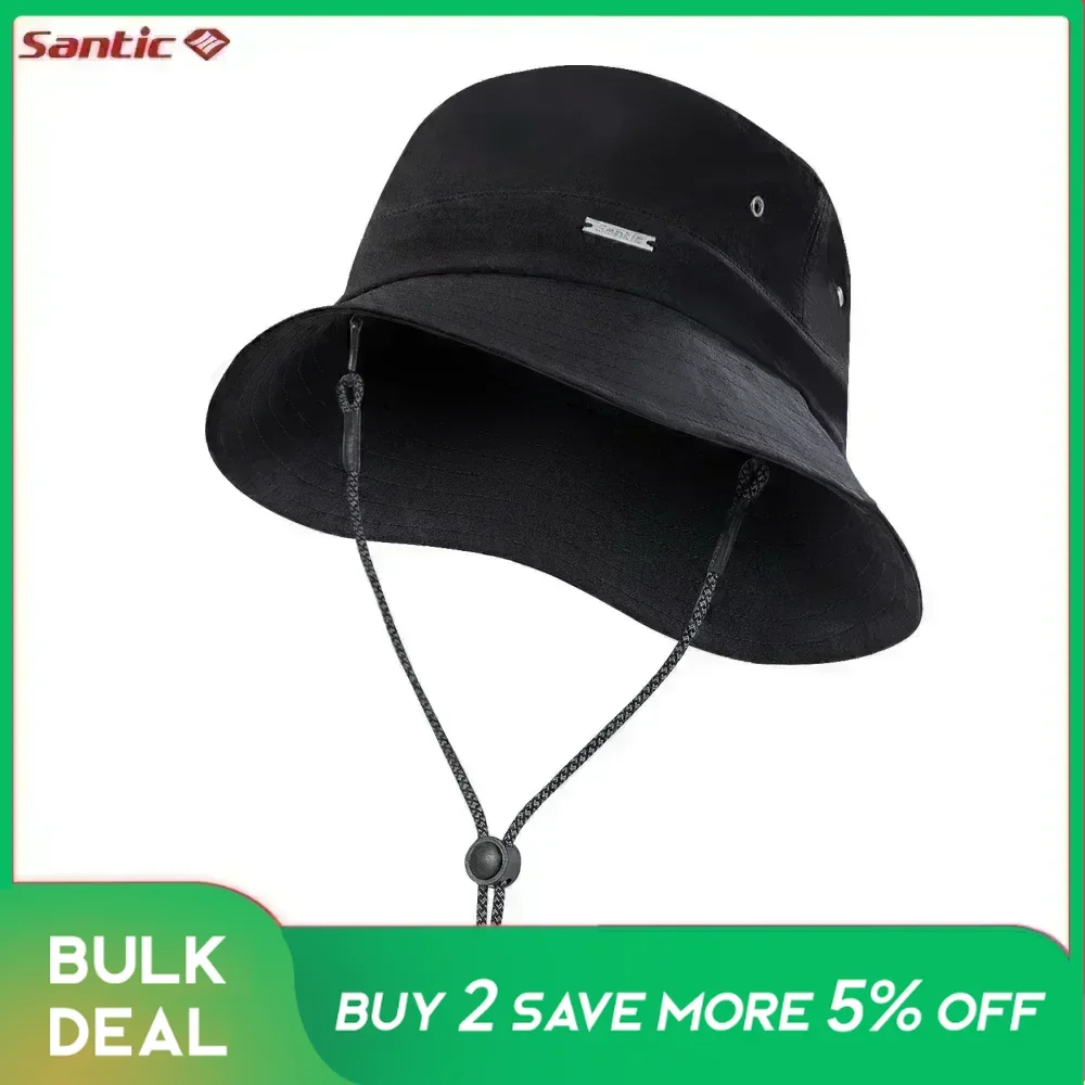 Santic Sun Protection Breathable Hat Summer Outdoor Camping Hiking Cap Anti-UV Reflective Cycling Sun Hat Mountaineering Caps