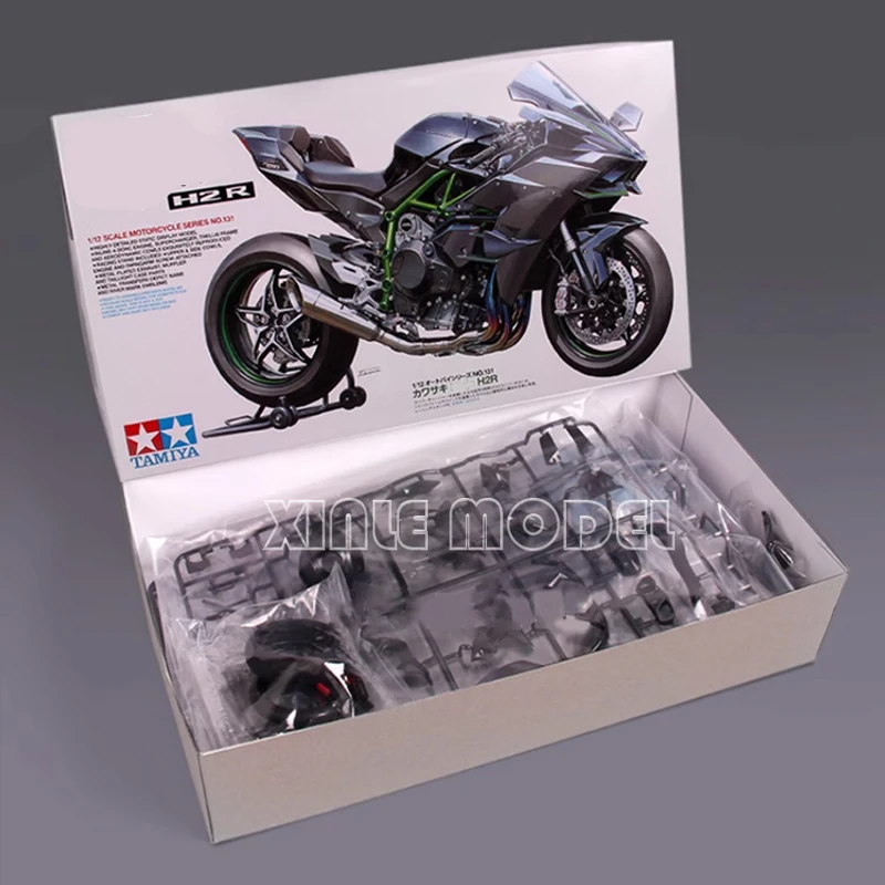 

Комплект модели мотоцикла TAMIYA в масштабе 14131 H2R 1/12, коллекция игрушечных моделей для хобби