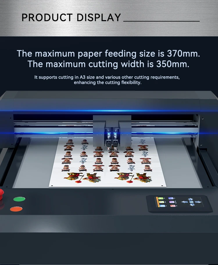 Skycut F3550-Pro Flatbed Cutting Plotter Dual Head Cutter Indentation Machine with Brushless Servo Motor