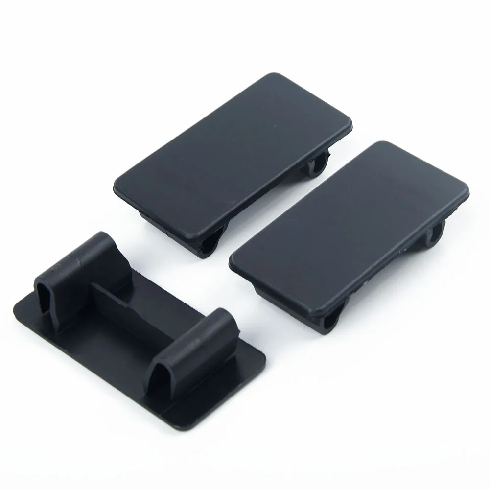Useful New Practical Rocker Switch Holder Decal Panel Plate Standard 3pcs Accessories Auto Black Blanking Car Decoration