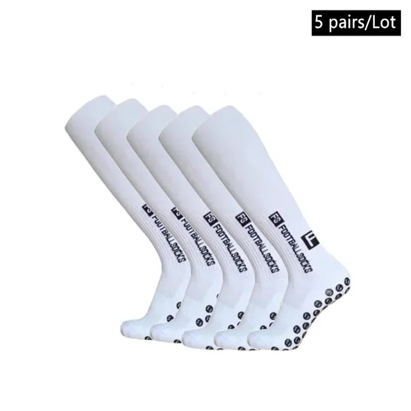1/5/10 Paar neue lange Fußballsocken Silikon Saugnapf Grip Anti Slip Fußballsocken Sport Männer Frauen Baseball Rugby Socken