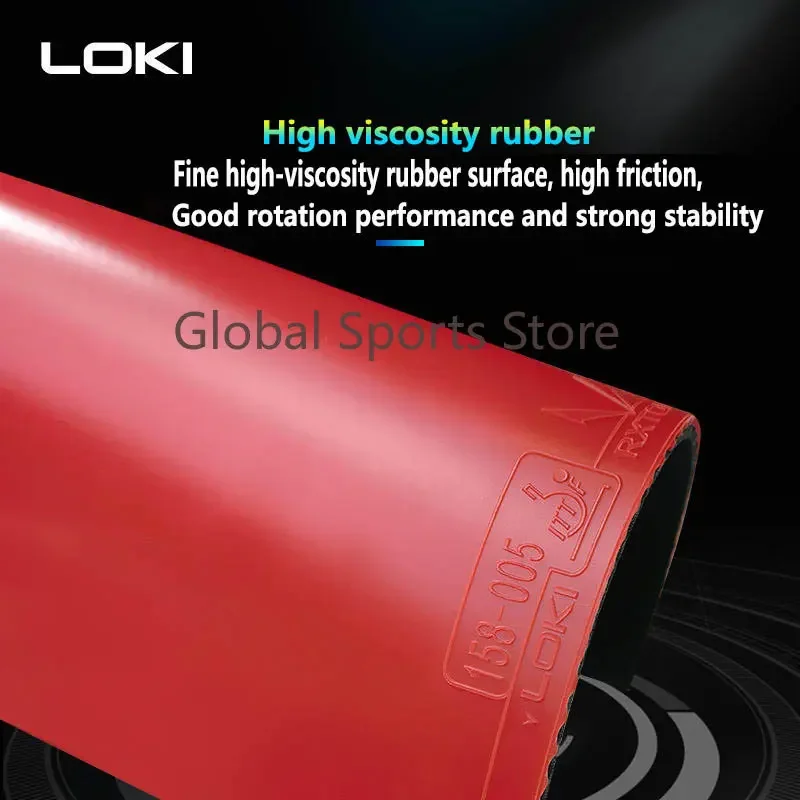 LOKI RXTON 1 Special Production Table Tennis Rubber cake spong high viscosity Ping Pong Rubber with Powerful Elastic Sponge