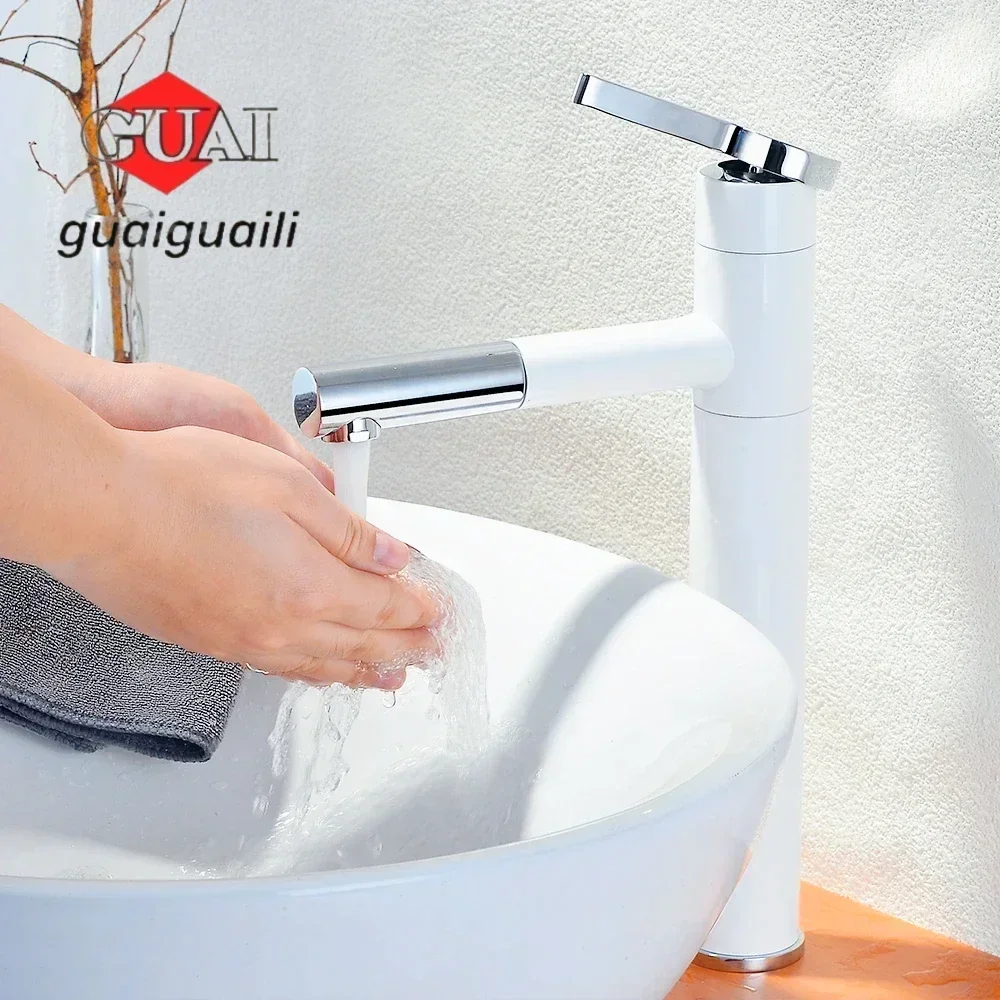 

bathroom faucets Minimalist Slim Faucet Hot and Cold Water Faucet Basin Mixer Tap Bath Faucet Hot and Cold Black Color water tap