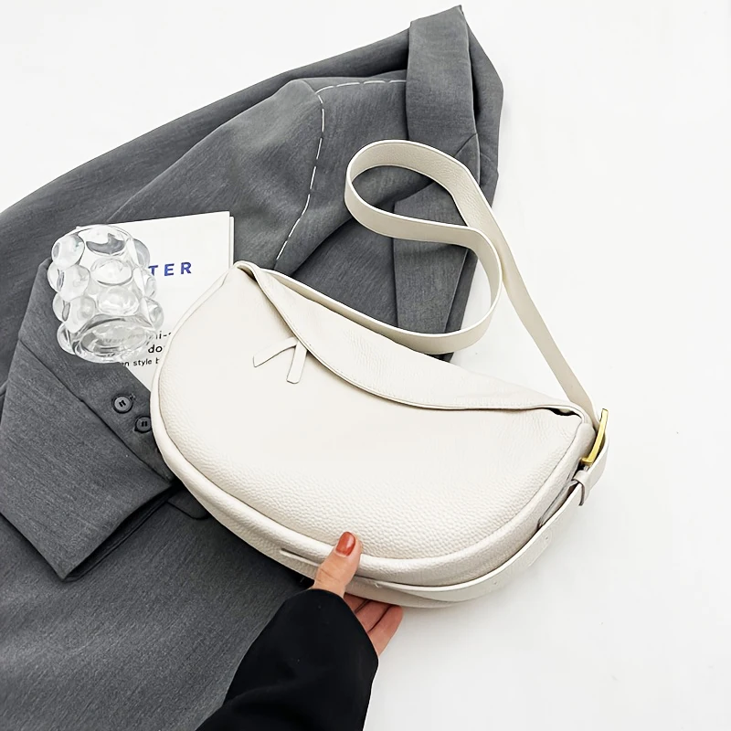 حقيبة جلدية جديدة عصرية، حقيبة زلابية نسائية، حقيبة كتف، حقيبة كروس، حقيبة جلدية ناعمة عصرية ومتعددة الاستخدامات