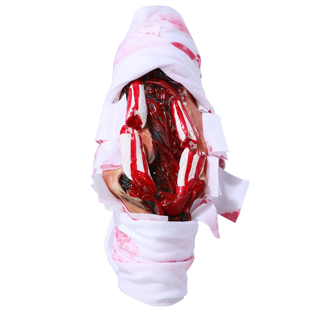 Bloody Hand Bandage Haunted House Props Halloween Decoration Bandages Cloth Cosplay Accessories