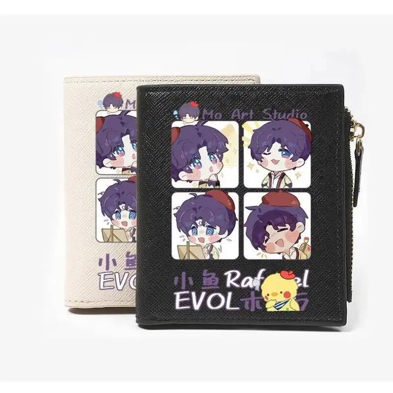 

Anime Game Unisex New 2025 Love And Deepspace Cos Rafayel 11X9.5Cm Short Cute Cartoon Printed Coin Purse Wallet Gift
