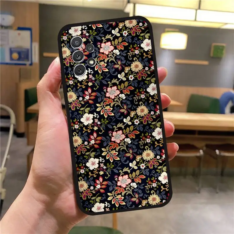 Flower Rose Phone Case For Samsung S20 Lite S22 S30 Ultra S21 Fe S10 S9 E Plus Macia Soft Silicone Cover