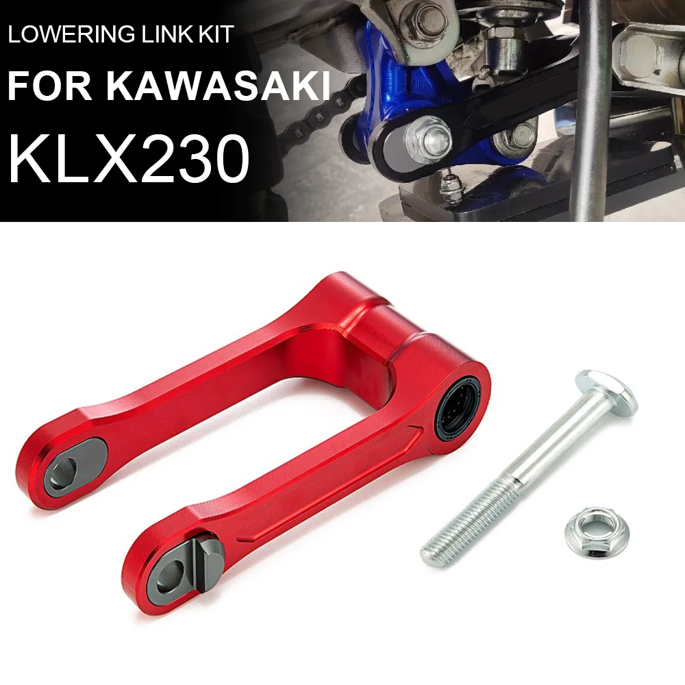 

KLX 230 Motorcycle CNC Adjustable Rear Suspension Lowering Link Kit for Kawasaki KLX230