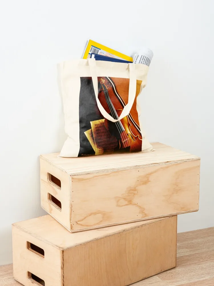 Stradivarius Violin Tote Bag women bag Large bags for women Canvas stote bag Gift