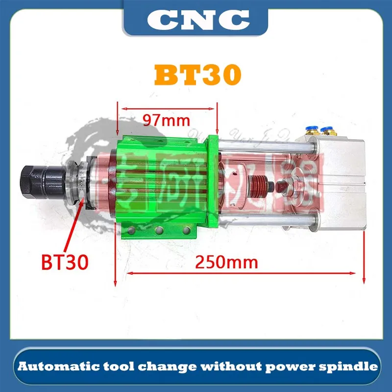 Imagem -05 - Cnc Spindle Assembly Mudança Automática de Ferramentas sem Poder Novo Bt30