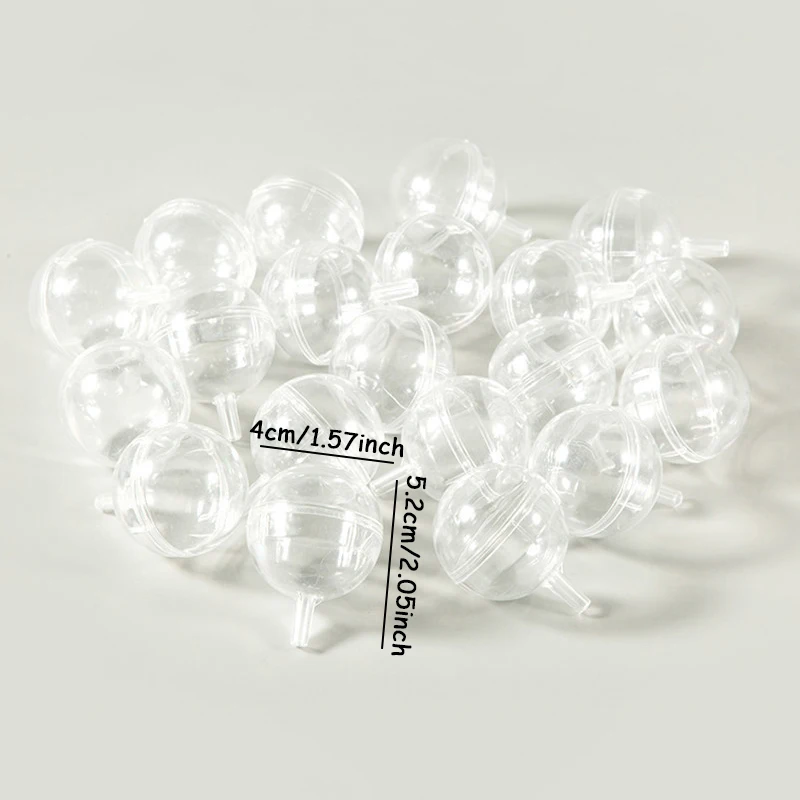 10/20/30/50 قطعة صندوق شوكولاتة شفاف بطانة الكمأة علب حلوى الزهور باقة جودي الكرة Holde صندوق تعبئة هدايا عيد الحب #6