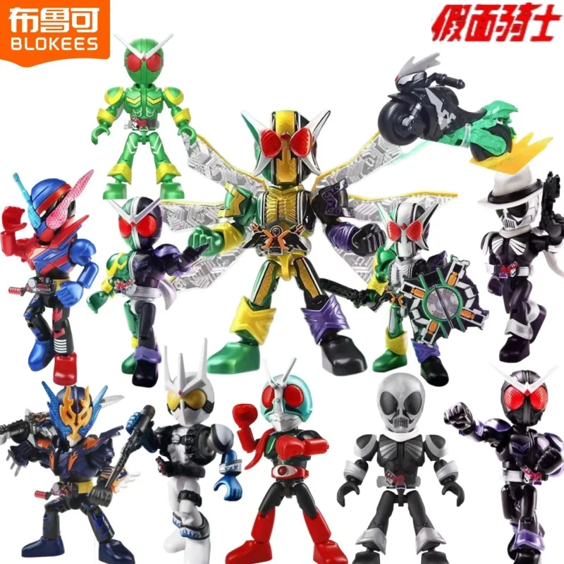

Строительный блок «Человек Kamen Rider Starlight Edition 2nd Ace Partner, слепая коробка в сборе, модель, фигурка, игрушечные украшения, подарок