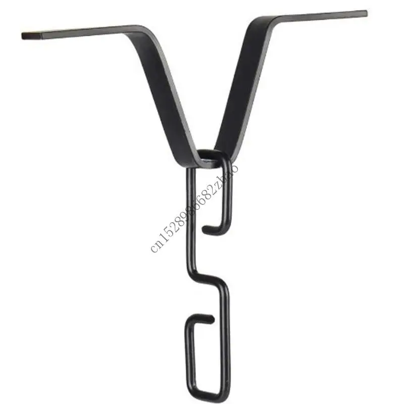 

H7EA Rain Chain Hook Clip Gutter Adapter with V Design for Secure Outdoor Drainage Systems in Summer Gardens Supply