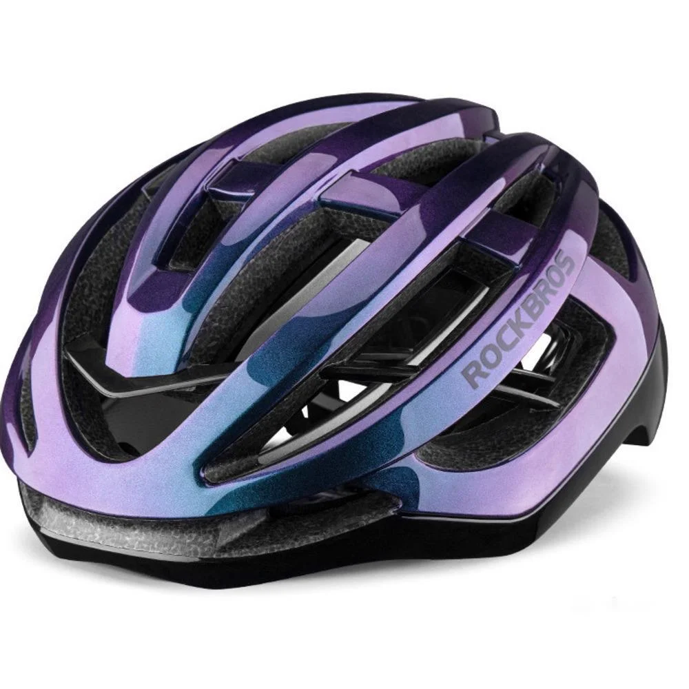 ROCKBROS Bicycle Color Changing Riding for Men Mountainous Road Cycling Equipment Protective Helmets_voghion.com