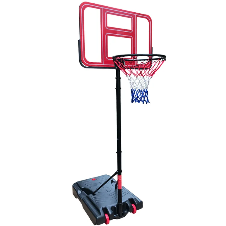 Basketball Hoop Basketball Stand Basketball System on Wheels for Children and Teenagers Height Adjustable