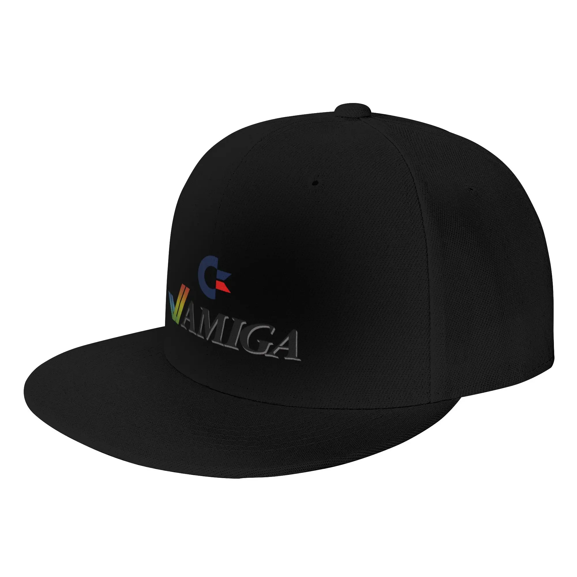 Fashion Commodore Amiga Flat Brim Sun Hat  Commuter Style Men's Cap