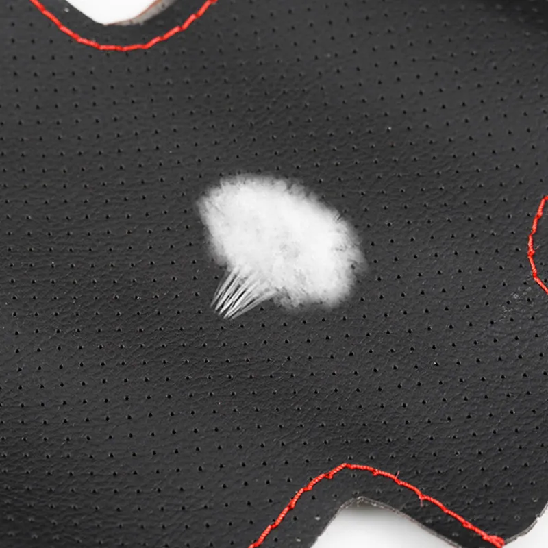 لسيتروين انتصار القديم C4 C-quatre 2007 2008 2009 اليد جديلة اكسسوارات السيارات الداخلية غطاء عجلة القيادة مثقب الجلود تقليم