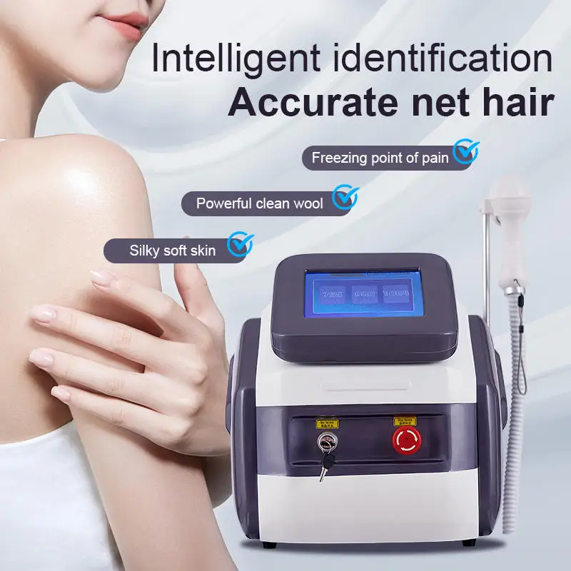 

ICE Platinum Diode Laser Hair Removal Machine 755 808 1064nm Laser Hair Removal Machine 2024 Latest 808nm