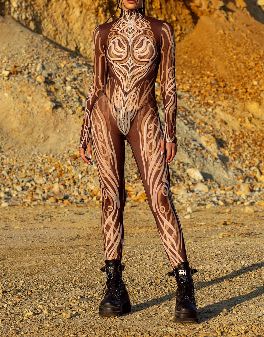 Bunte Punk-Regenbogen-Bodysuits für Halloween, Feiertagspartys, Cosplay, Elastisches Kostüm, Jumpsuit, Romper, Damen-Aerial-Yoga-Anzug, Zentai – Detail 18