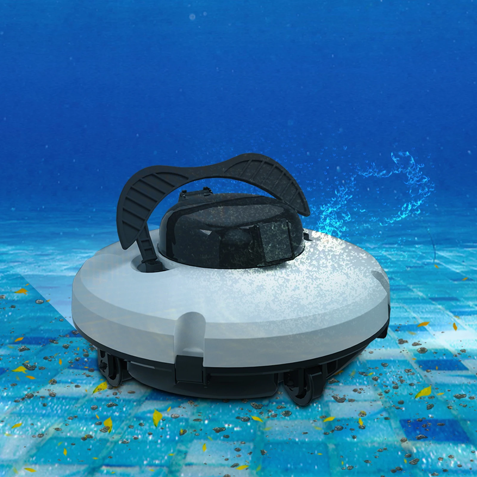 

Electric Pool Robotic Cleaner Cordless Cleaning Robot Automatic Vacuum Pool Cleaner Robot Cleaner for Swimming Pool