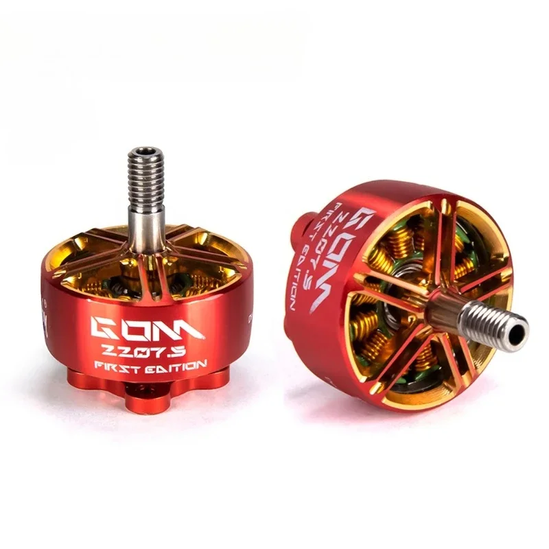 Fy4pcs Original BrotherHobby GOM 2207.5 Motor 5-inch RC UAV FPV Competition Efficient 1750 KV/1920KV/2500KV