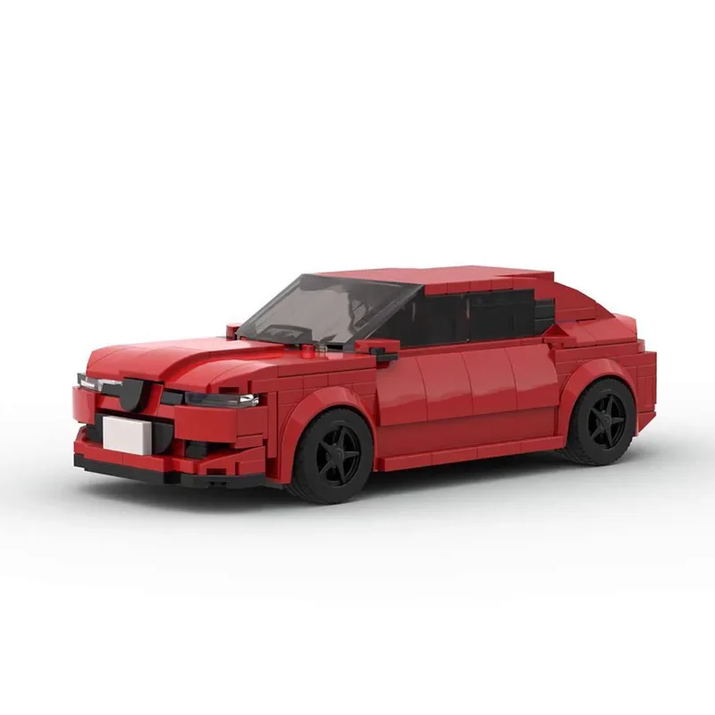 MOC Seated Leon Mk1 Cupra R Champions Sports Cars Building Blocks Vehicle Bricks Set Kids Christmas Toys Gifts For Boys Girls