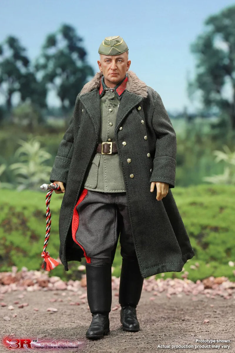 Ensemble complet de figurines d'action du général de l'armée Manstein, soldat masculin, série petit compromis, cadeaux au beurre, échelle 1/12, DID 3R TG80003, 6 po