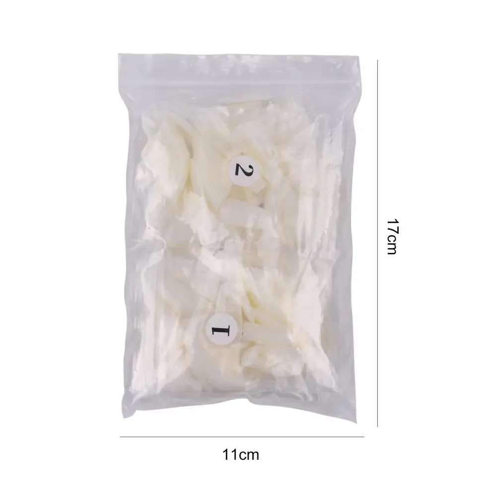 Trend ige leicht zu paste Acryl volle Abdeckung trapezförmige Nagel verlängerung spitze entfernen leicht gefälschte Nägel Spitze Haushalts versorgung