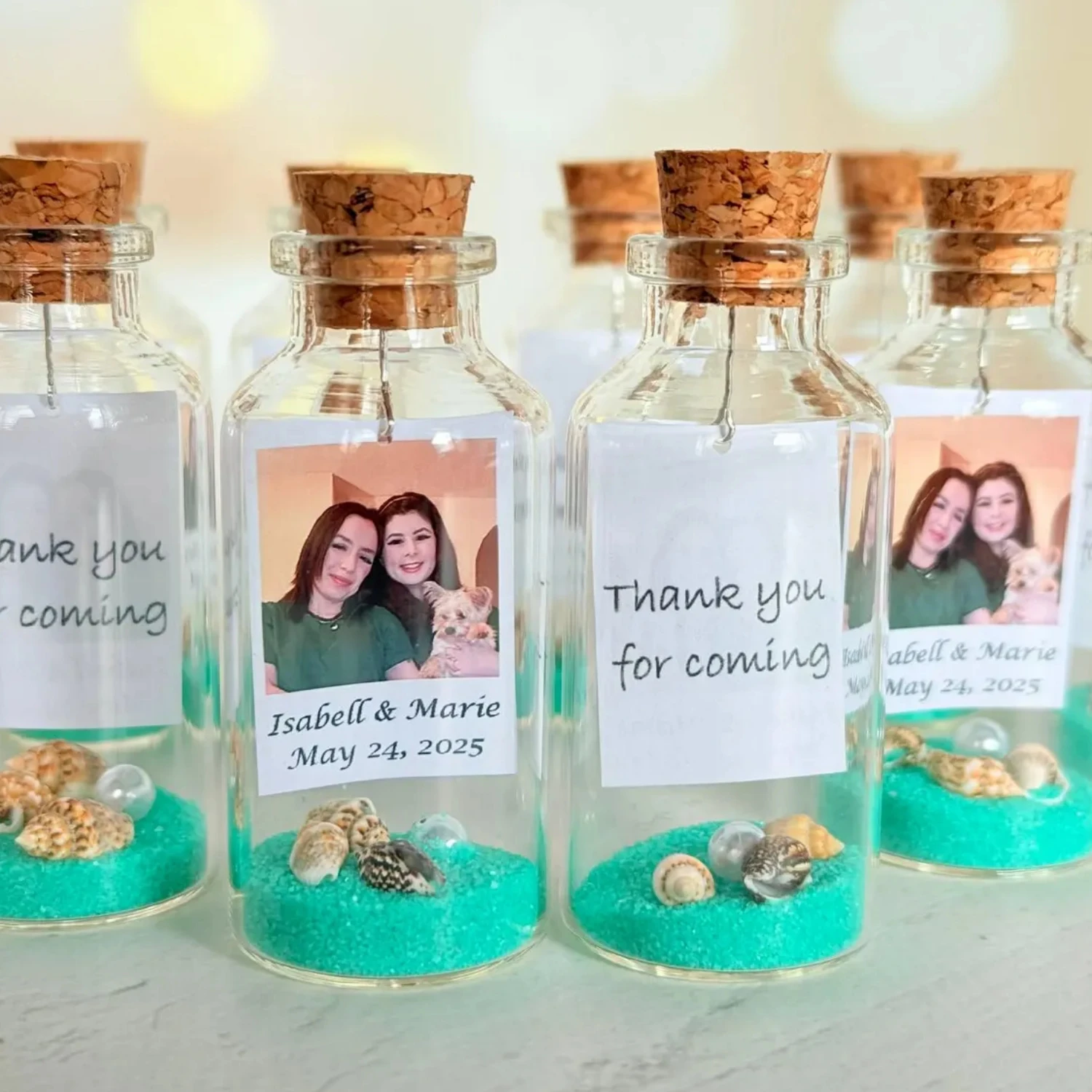 

Набор сувениров на свадьбу, спасите дату, персонализированное сообщение в бутылке, сувениры для пляжной вечеринки, песочные ракушки, бутылки, подарки для гости