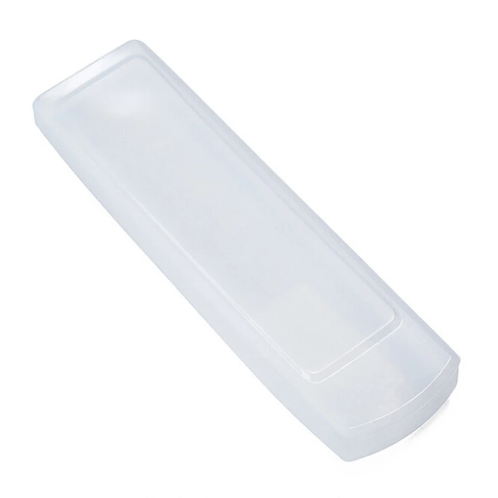 Capa protetora de silicone transparente, armazenamento de ar condicionado, poeira, casa prático, impermeável TV controle remoto tampa