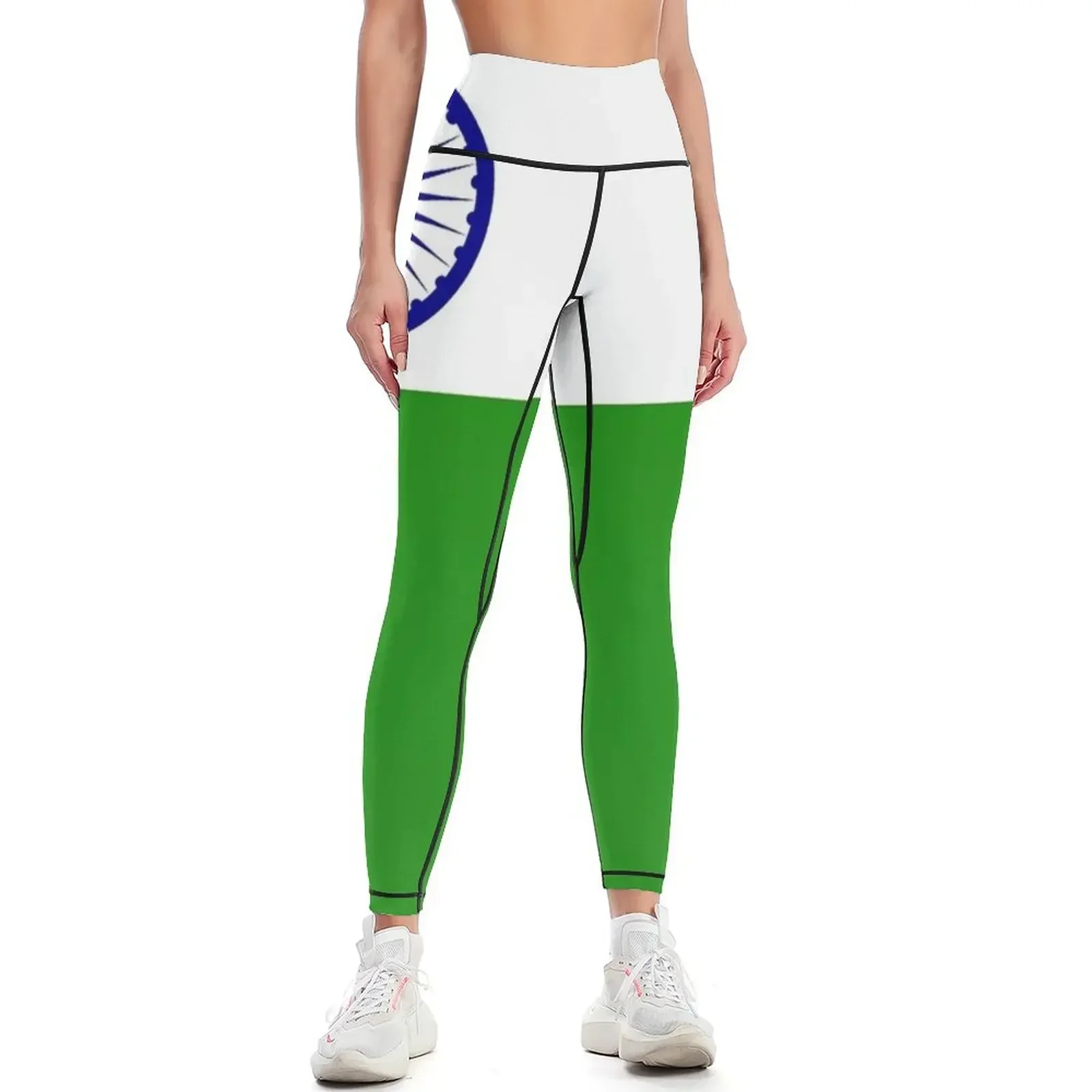 

India Flag Gifts, Stickers and Products Leggings active wear Leginsy push up gym's clothing push up fitness Womens Leggings