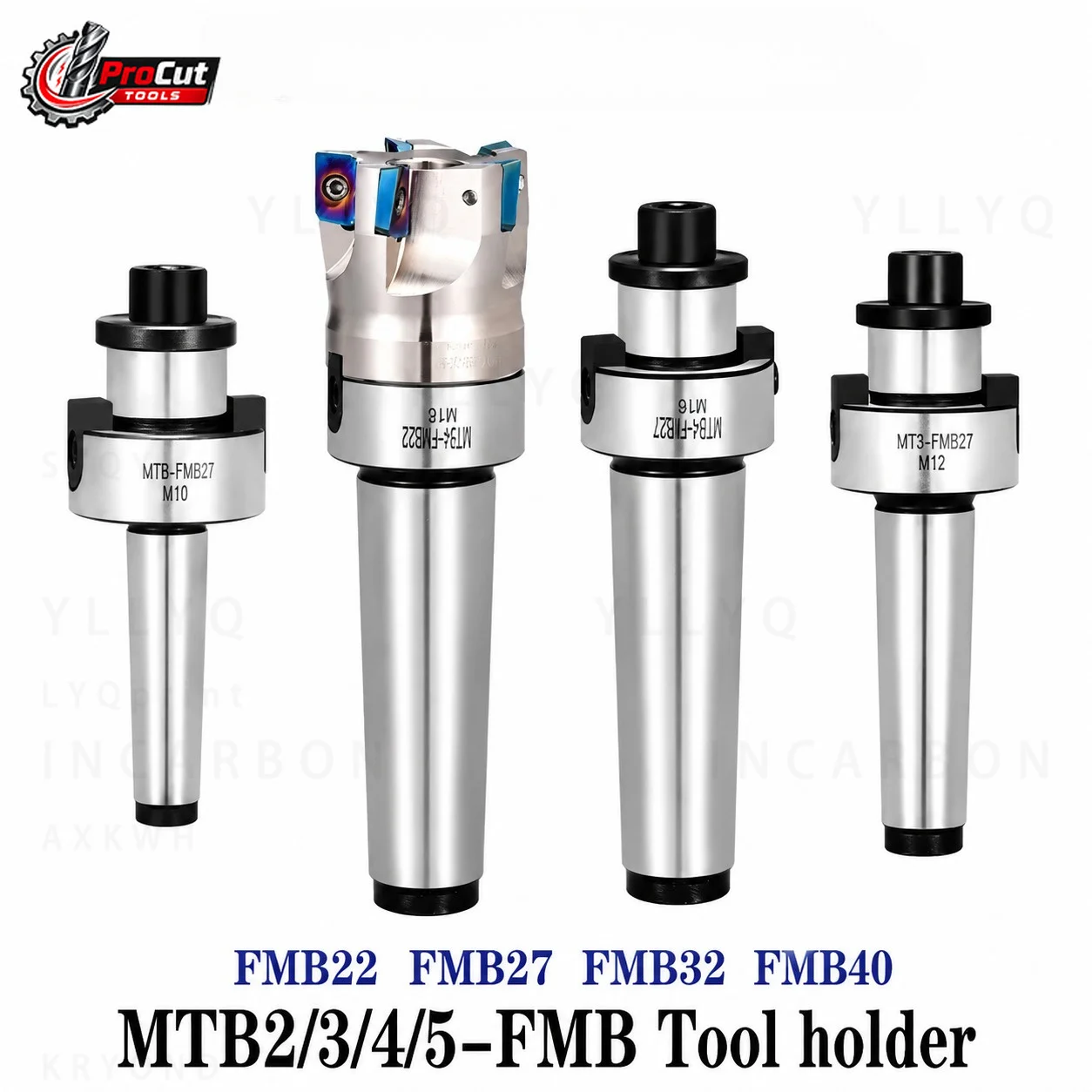 MTB2 MTB3 MTB4 MTB5 FMB22 FMB27 FMB32 FMB40 Tool Holder Fit BAP300R BAP400R EMR EMRW MFWN900 CNC Milling Cutter