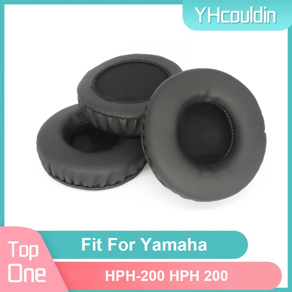 Earpads For Yamaha HPH-200 HPH 200 Headphone Earcushions PU Soft Pads Foam Ear Pads Black