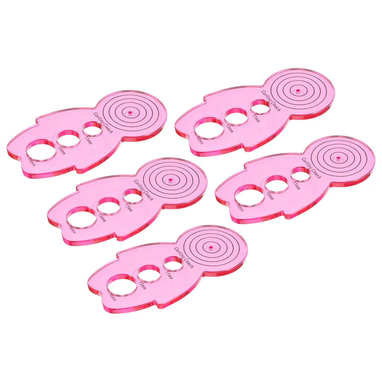

5Pcs Paper Quilling Tool Premium Plastic Curling Holder DIY Craft Accessory Paper Rolling Tool for Beginners Teaching Projects