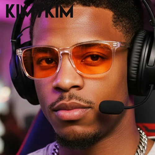 Imagen 2 del producto Gafas de Lectura y Sueño con Protección Anti Luz Azul para Hombre y Mujer, Marca de Lujo 2026, Protección UV400, Gafas para Computadora y Videojuegos, Lentes con Filtro de Luz Roja